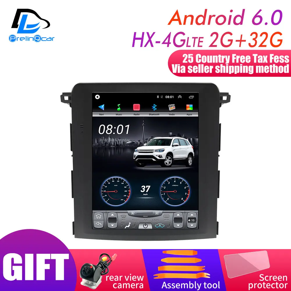 HX-4G Lte 2G32G 4G Lte 64G rom вертикальный экран android система Мультимедиа Видео Радио плеер для Subaru XV Навигация стерео - Цвет: HX-4G Lte 2G32G