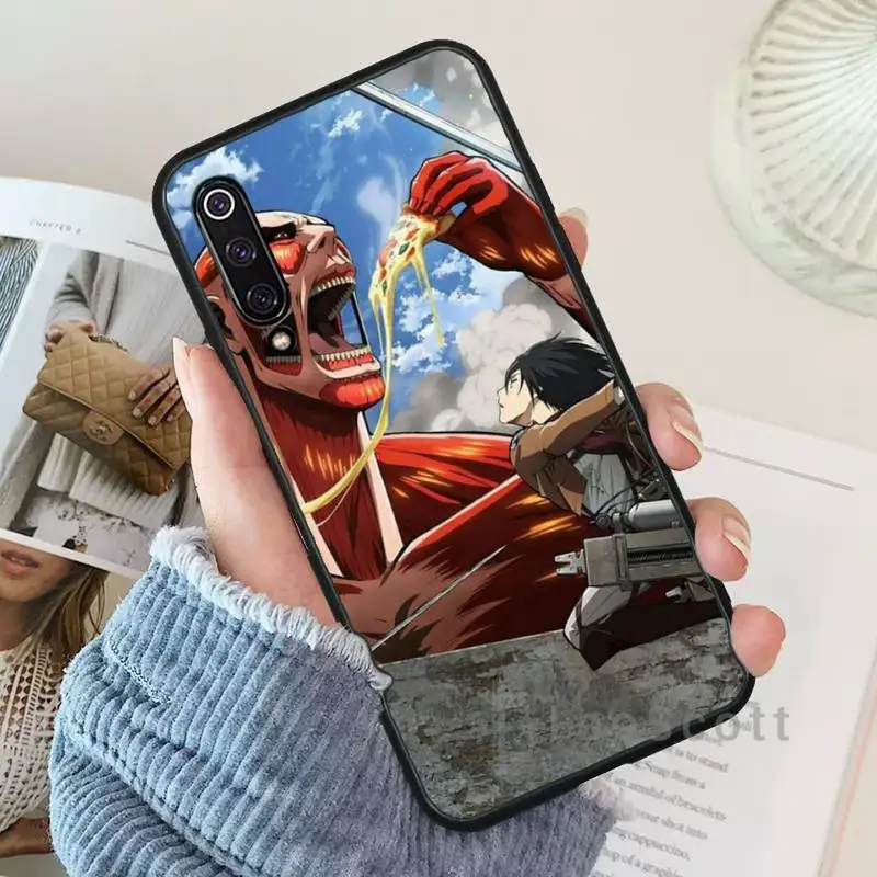

Attack on Titan Phone Case For Xiaomi Redmi 4x 5 plus 6A 7 7A 8 mi8 8lite 9 note 4 5 7 8 pro
