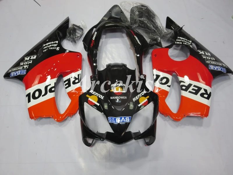 

Injection Mold New ABS Motorcycle Whole Fairings kit Fit for HONDA CBR600 F4i 2004 2005 2006 2007 04 05 06 07 Repsol