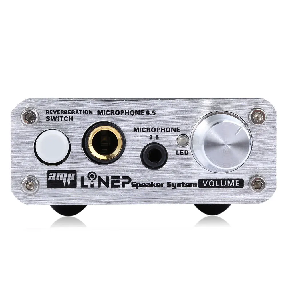 

Lineaudio computer dual dynamic microphone microphone amplifier with reverberation function
