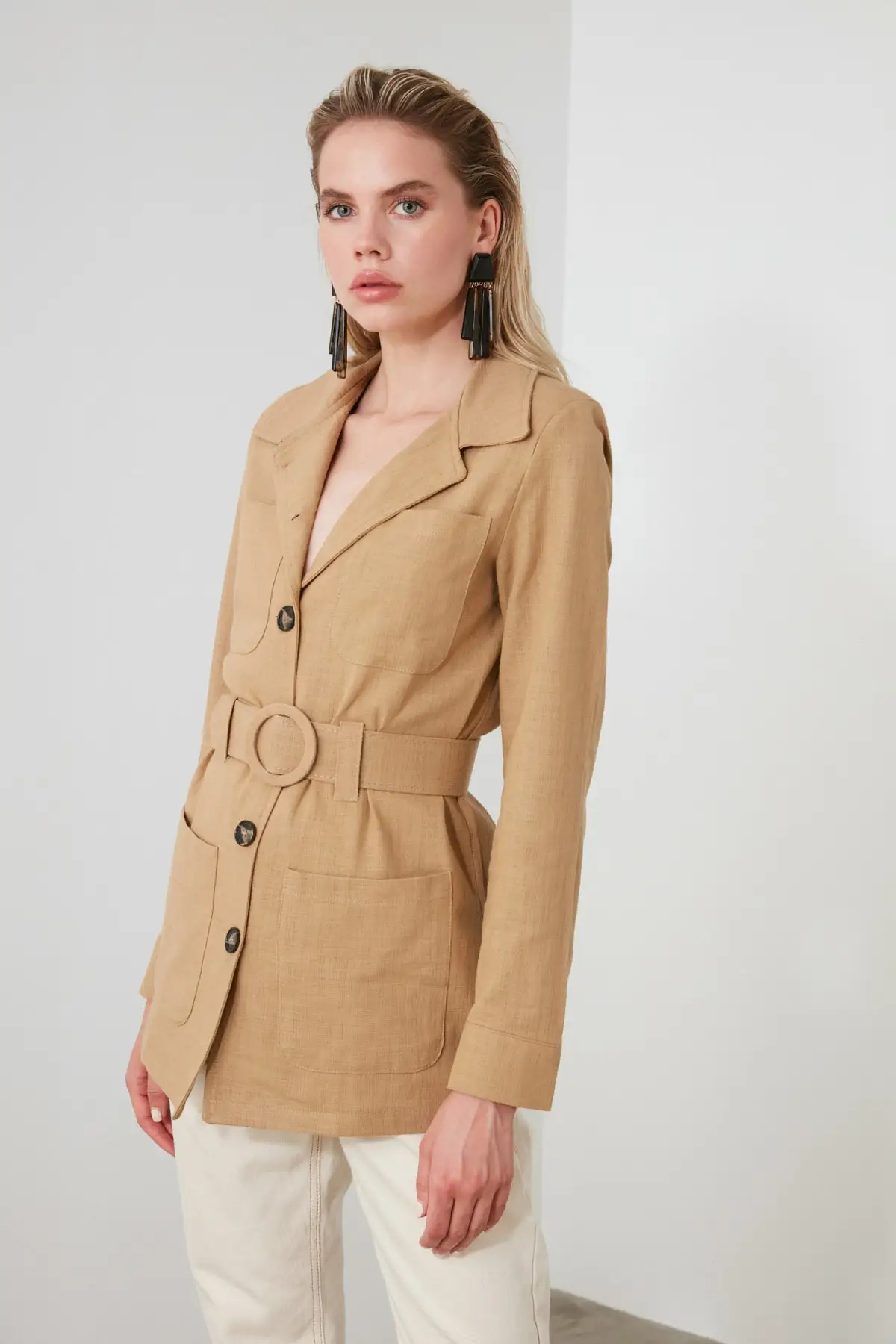 Куртка с поясом TWOSS20CE0008|Женские куртки| |