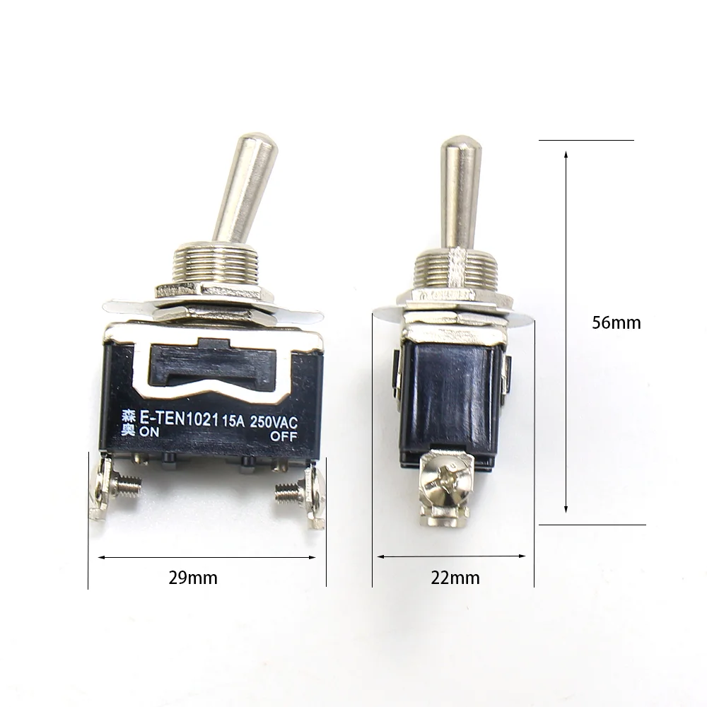 5 шт. 15 А 250 В переменного тока сверхмощный автомобильный лодочный тумблер