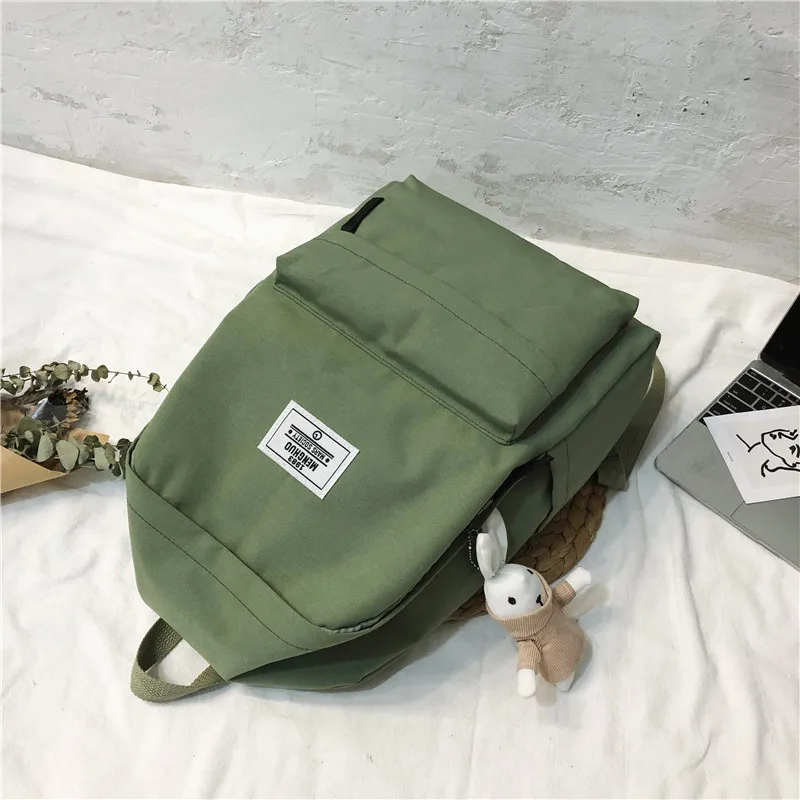 new adult school bags for college girls bagpack woman rucksack kinder escolar mochila elegante mujer women backpack shoulder bag | Багаж и