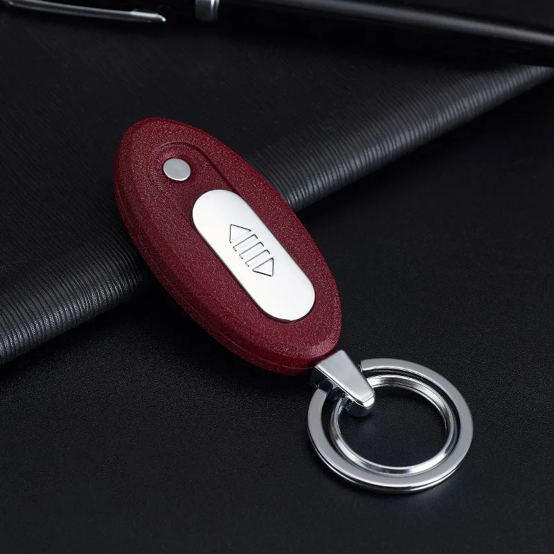 Red Scrub Креативная Электронная зажигалка брелок USB Зажигалка многоразовая USB зарядка прикуриватель гаджеты для мужчин не забудьте взять с собой - Цвет: Red Scrub