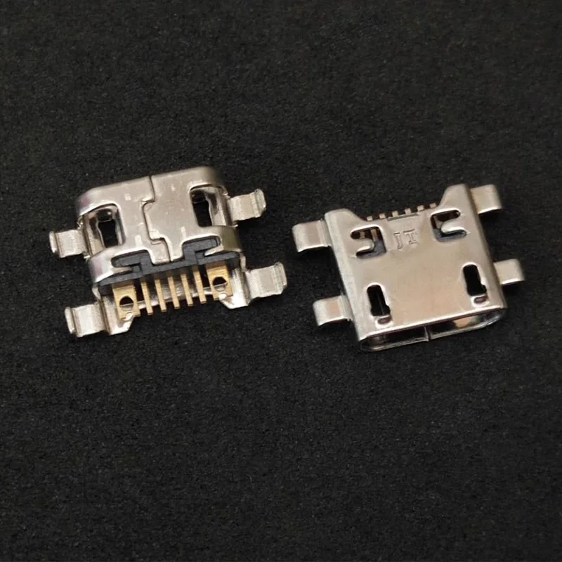 10 100 шт. Micro Usb зарядный разъем для LG K8 VS500 AS375 Leon H340 H345 G4c H525N зарядки док