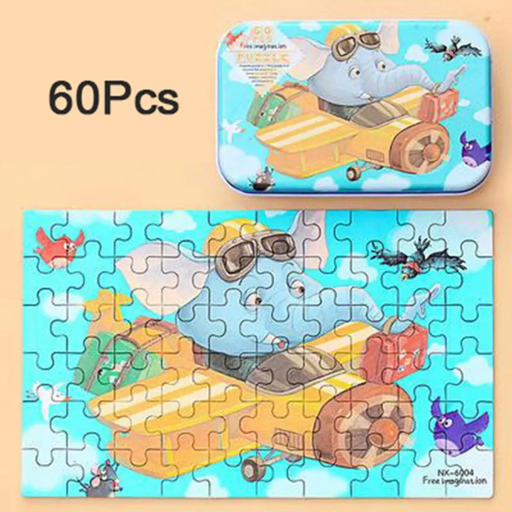 

Wooden Puzzle Kids Wooden Early Childhood Education Educational Toys Three-dimensional Puzzle Birthday Gift