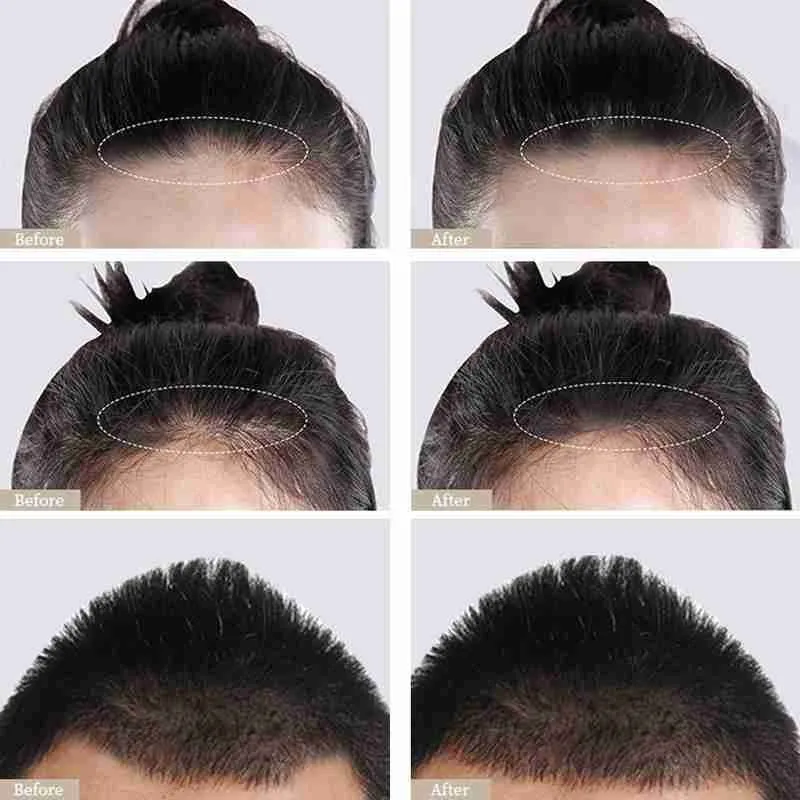 

3 Colors Hair Line Powder Waterproof Hair Shadow Powder Control Hair Edge With Hair Makeup Puff Cover Concealer W9W2