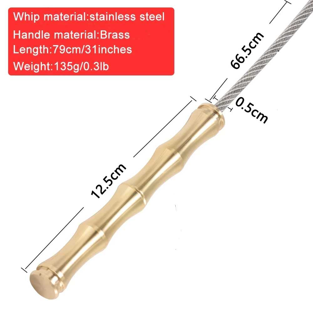 Латунная тактическая плетка для экстренного инструмента противоскользящий