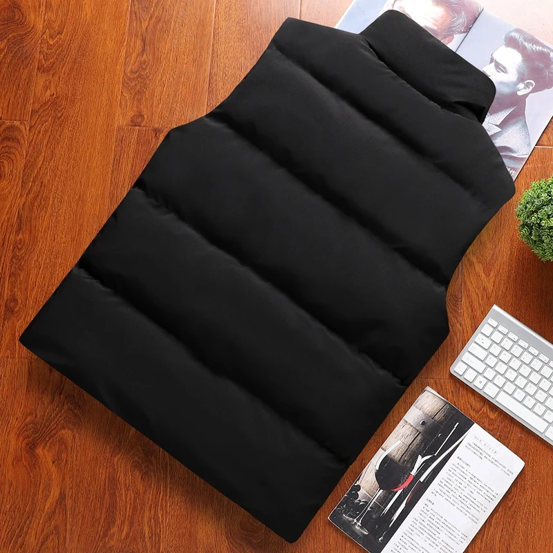 2020 модная мужская куртка без рукавов жилет весна термальные мягкие жилетки