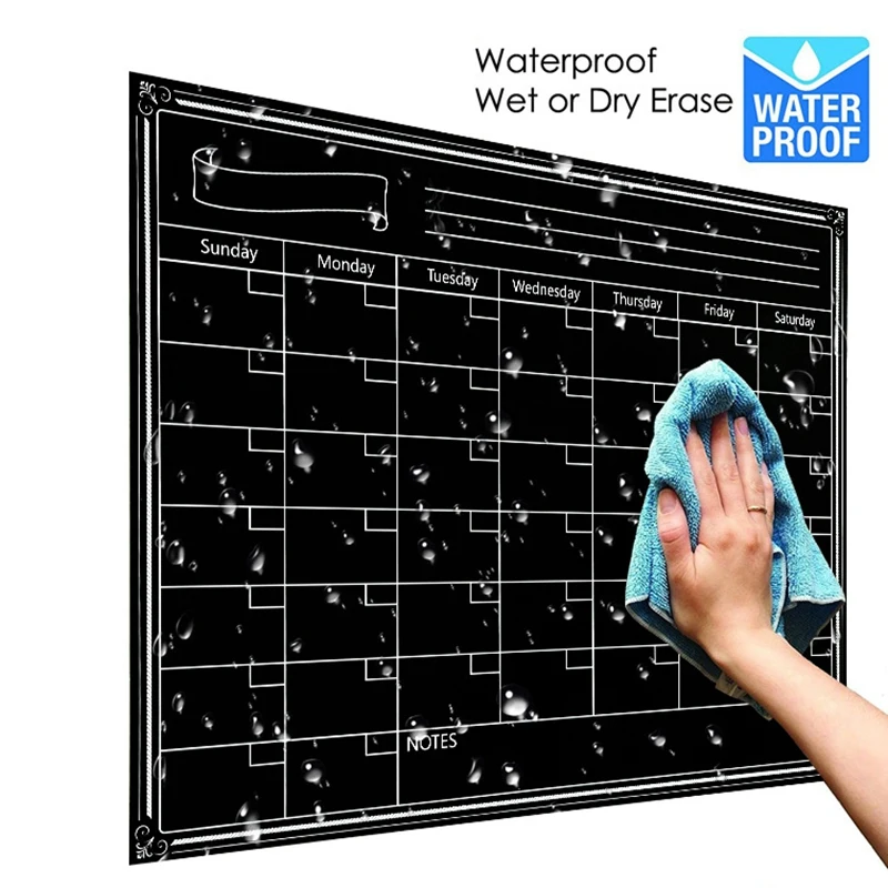 А3 белая доска ежемесячный планировщик магнитная объявлений кухня ежедневный