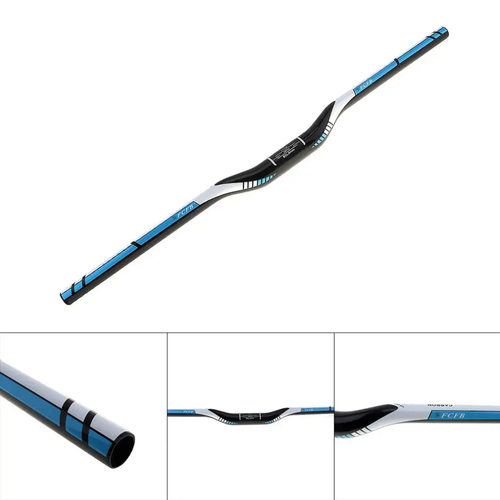 

FCFB 3k Glassy 31.8mm T800 Carbon Fiber Mountain Handlebar For Mtb Bike