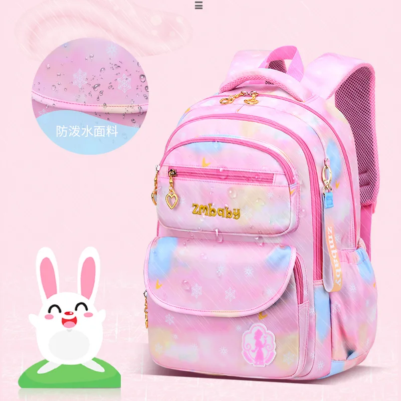

Children school Backpacks School Bags for Girls Kids Waterproof backpack Schoolbag kids Princess bag Mochila Infantil Escolar