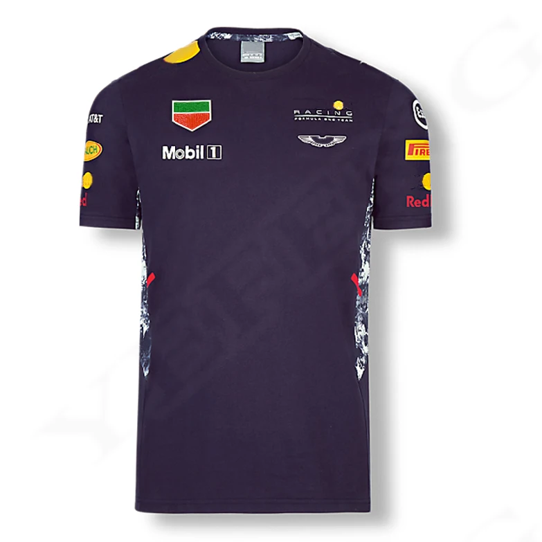 2020 для Honda Motorsport F1 Red Color Bull Team Racing футболка с коротким рукавом Джерси мотоцикла