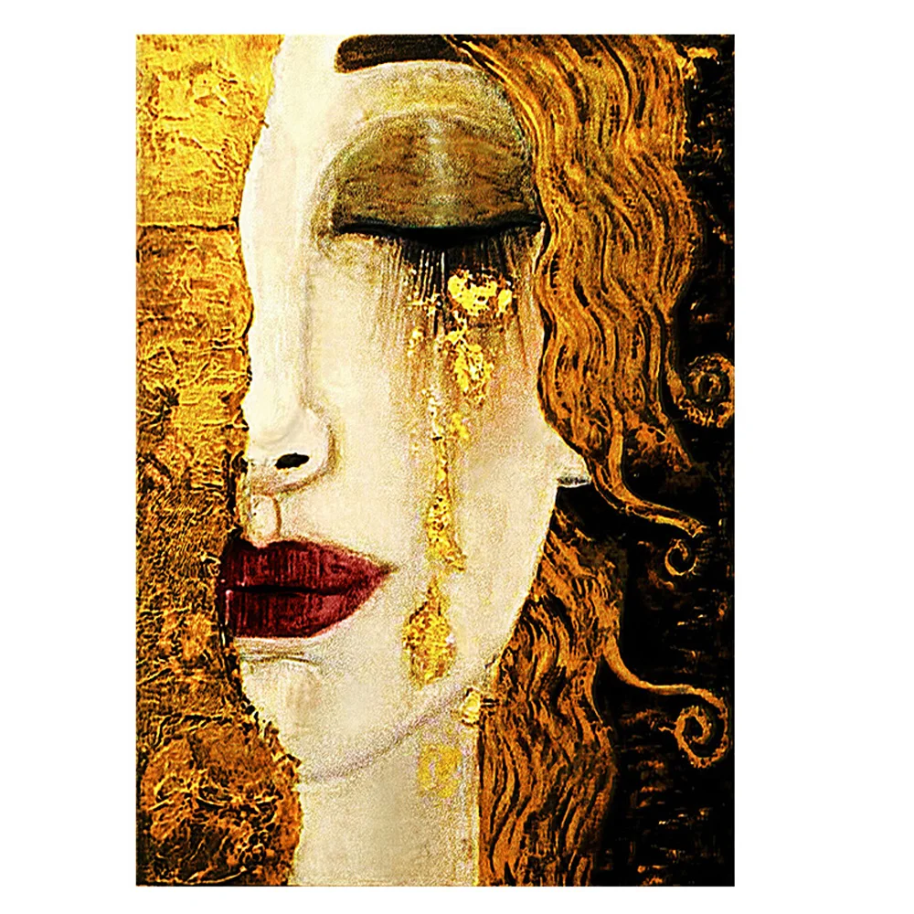 Художественная Абстрактная Картина на холсте Gustav Klimt постеры и принты Настенная