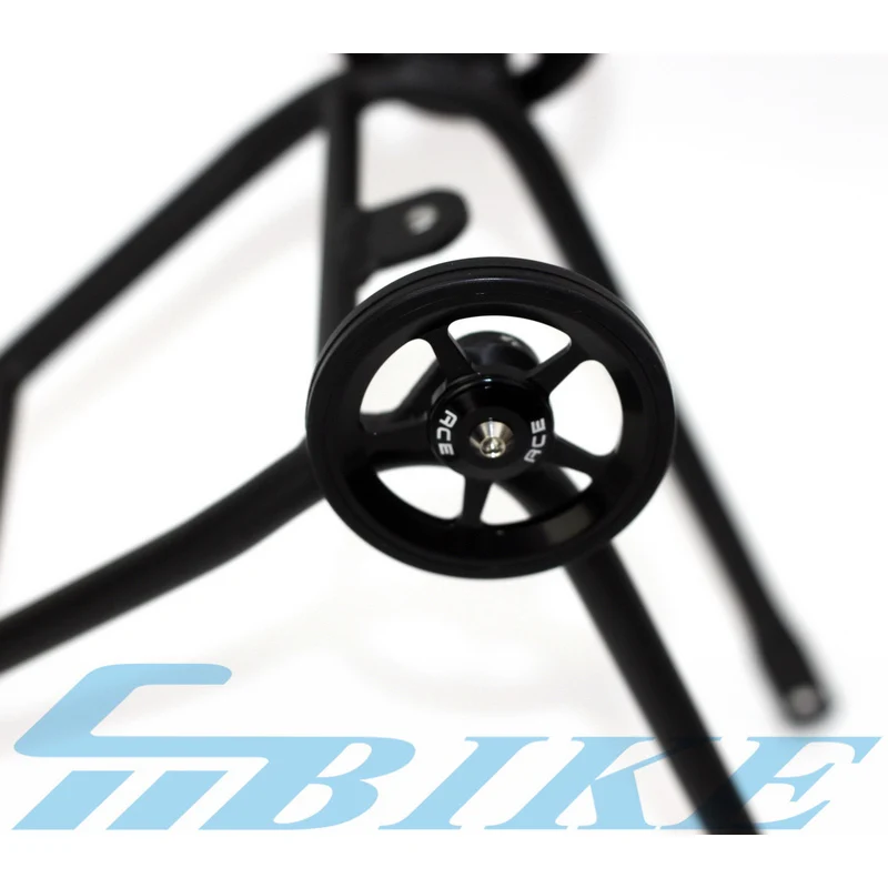 Легкая велосипедная стойка TWTOPSE 186 г для Brompton складной велосипедный Алюминиевый
