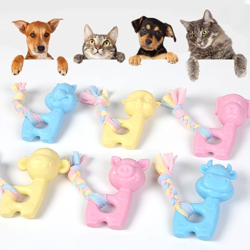 

Cute Pets Toothbrush Dogs Toy Pet Dog Chewing Toy Teddy Small Dog Toothbrush Stick Dental Care Supplies Oral Dogs Toy Puppy Toys