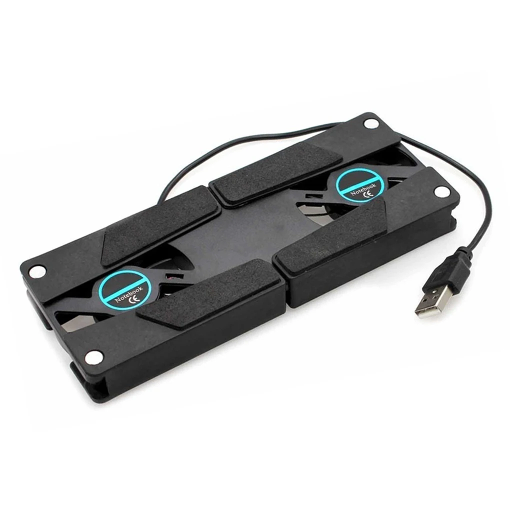 Новое поступление подставка для ноутбука с двумя охлаждающими вентиляторами