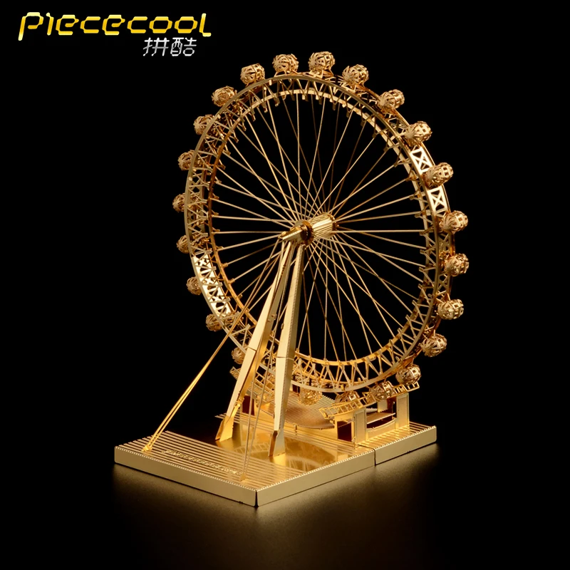Piececool строительство 3D головоломка лондонская глазная модель Колесо обозрения