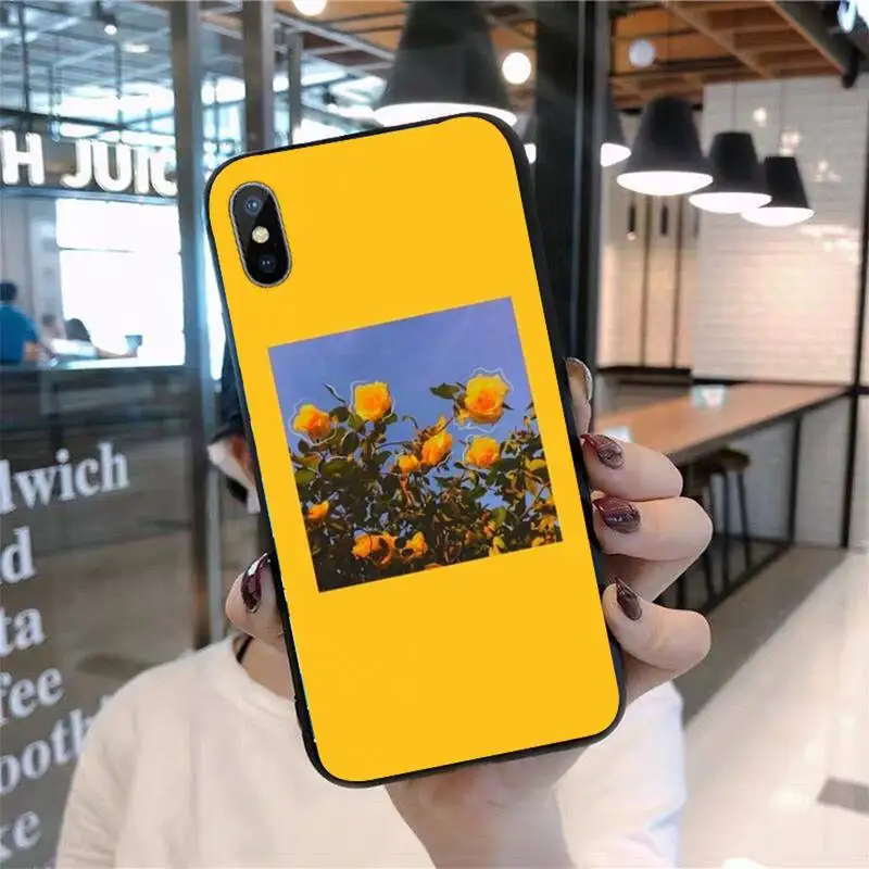 

Beautiful Yellow Sunflowe Phone Case for iPhone 11 12 pro XS MAX 8 7 6 6S Plus X 5S SE 2020 mini