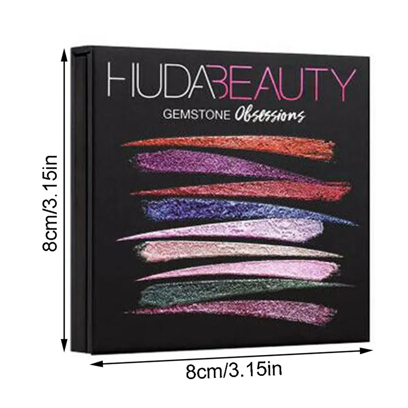 Новый макияж тени для век палитра 9 цветов блестящие матовые Палитра