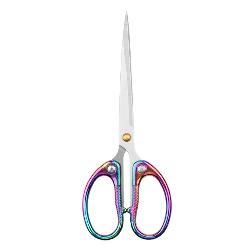 Ножницы винтажные из титановой нержавеющей стали цветные швейные ножницы для