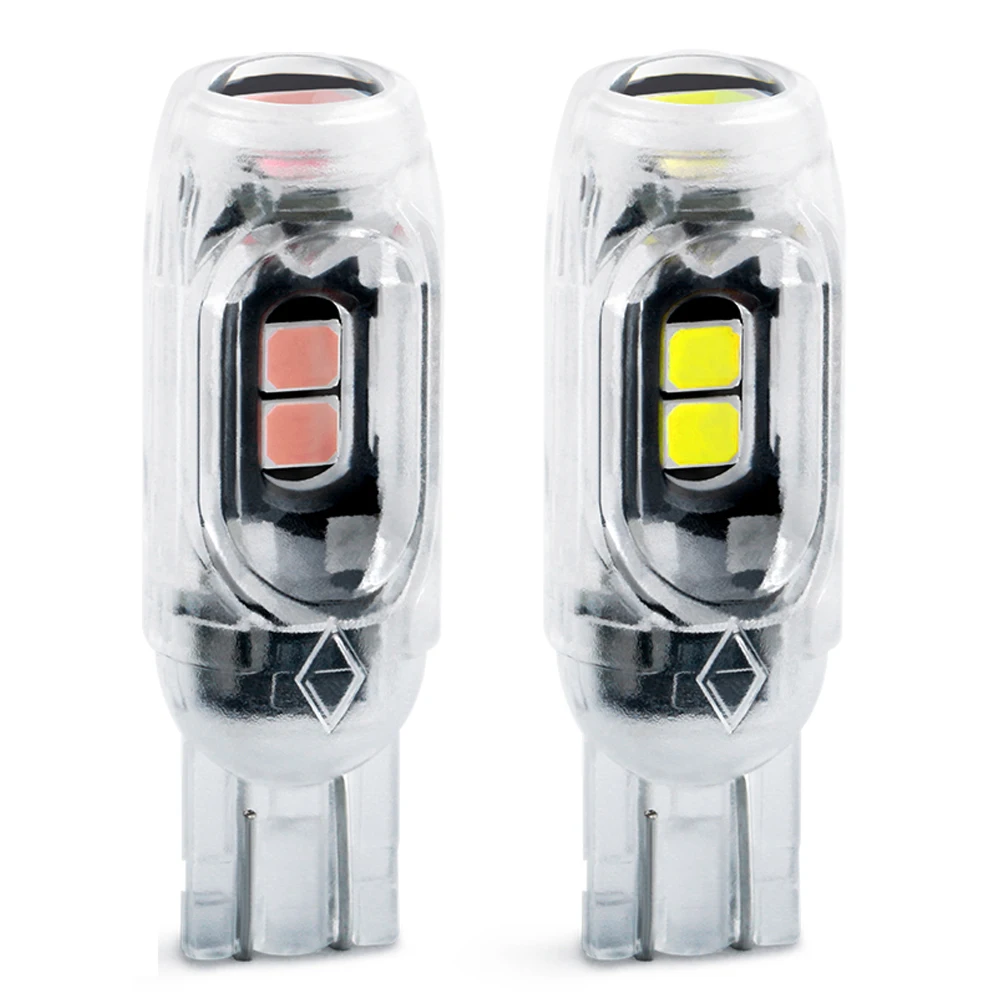 2pcs T10 W5W Led Canbus Bulbs 168 194 No Error Led Parking Lights
Interior Dome Lights 5SMD 2835 White 12V for Audi BMW Benz