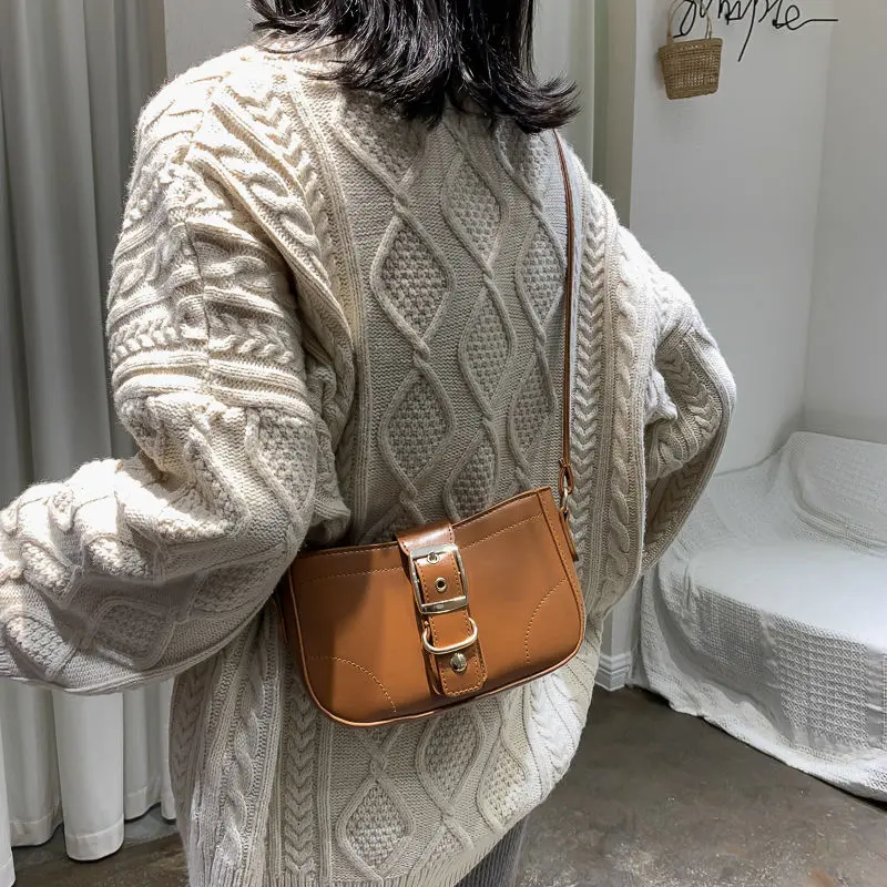 

Women Bag Crossbody Bags for Women Handbag Shoulder Bags Designer Bag All-match Underarm Bags PU Leather Fashion 2021 New Zipper