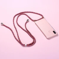 strap cord chain phone tape necklace lanyard mobile phone case for carry to hang for xiaomi mi redmi 3 5 6 7 8 9 a3 9t k30 8a a3
