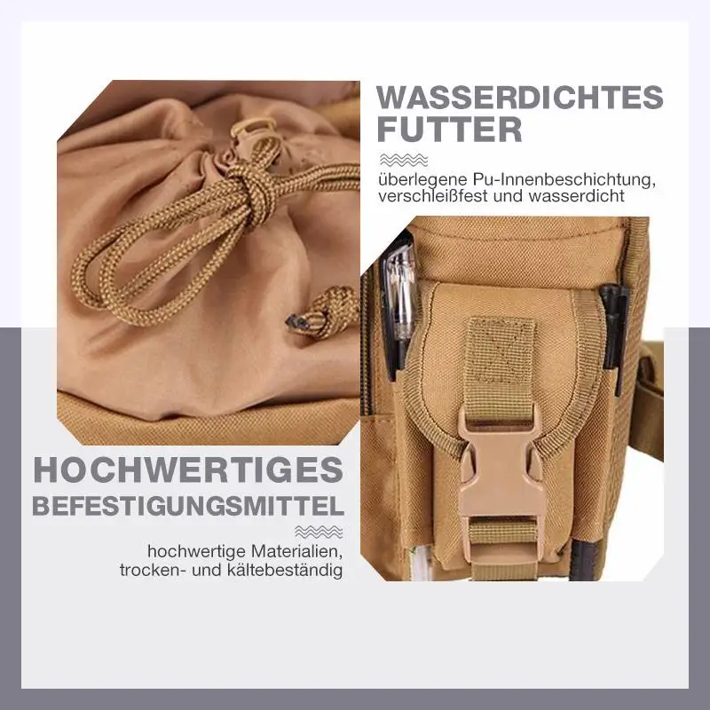 Поясная Сумка в стиле милитари забавная тактическая мужская сумочка на бедро