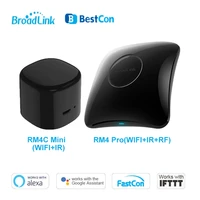 2020 broadlink rm4 prorm4c mini universal smart remote controller wifiirrf switch work with alexagoogle home for smart home