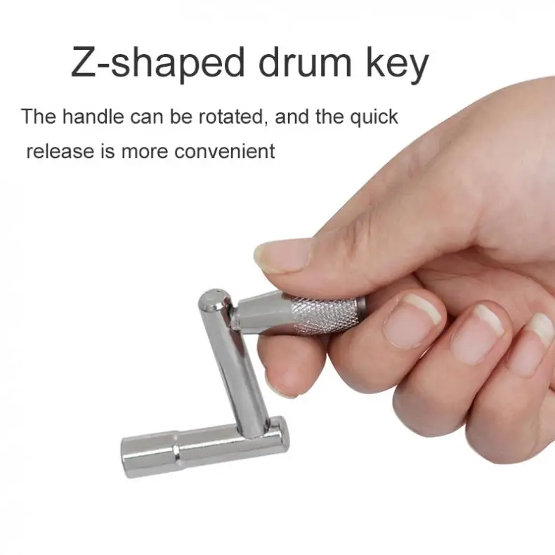 

Z Shape Jazz Snare Drum Key Quick Remove Wrench Drum Head Tuning