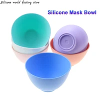 silicone world ml 2 sizes silicone mask bowl women face for mask mixing bowl facial skin care mixing tools diy beauty supplies