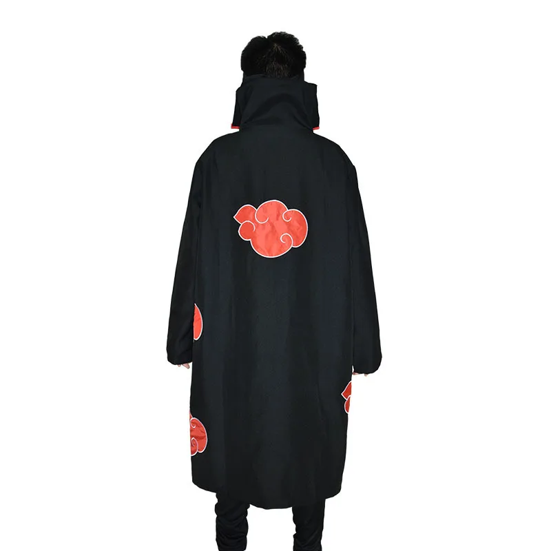 Плащ Аниме Косплей Костюм Sasuke Pain Deidara Konan Hidan Sasori халат с воротником-стойкой
