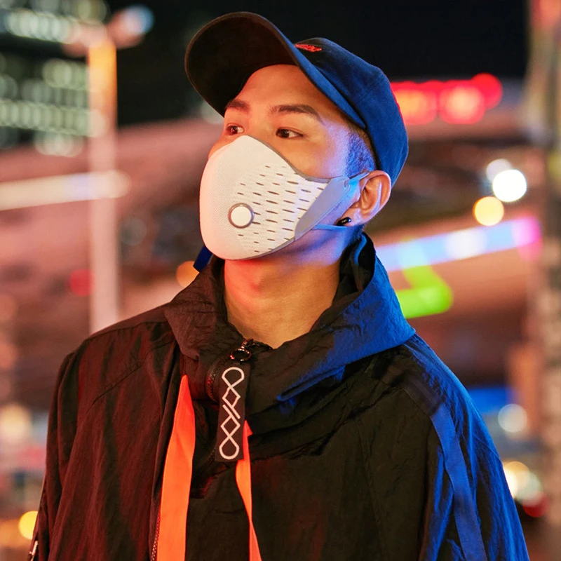 Youpin AirPOP Active Anti-Pollution Mask Anti-fog Masks Haze Scooter Motorcycle Cycling Face Filtration Protective | Бытовая техника