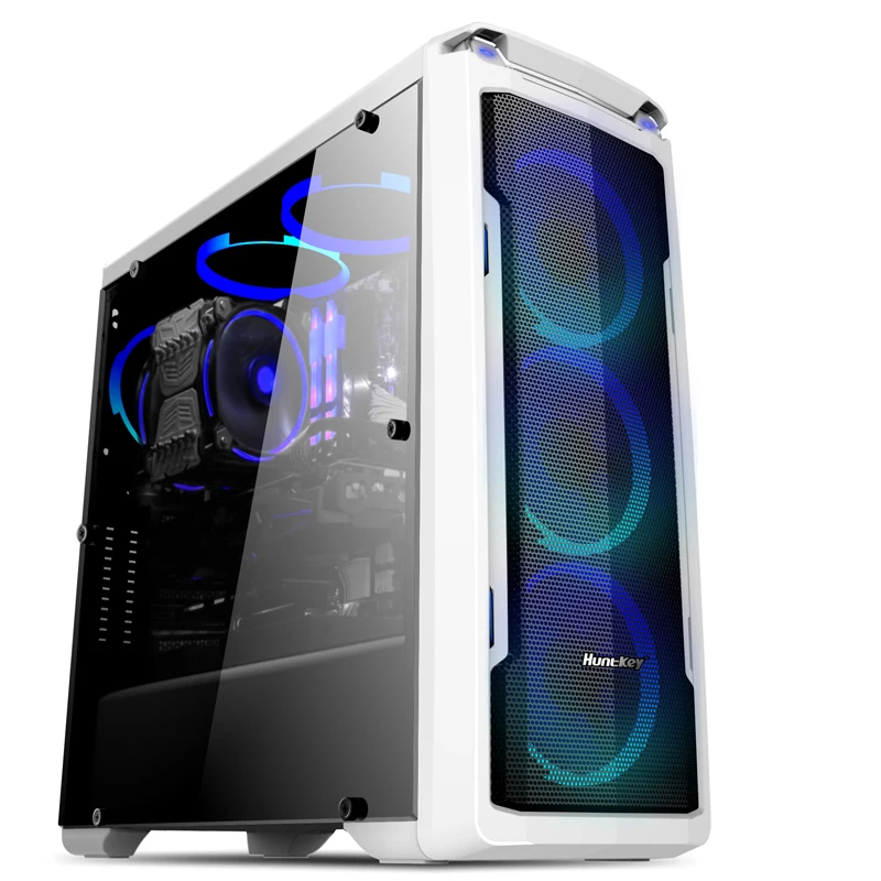 DIY скидка компьютерное оборудование HUANANZHI X79 Материнские платы комплект cpu 2680V2/2690V2 64G ram 500G SSD 2 ТБ HDD 500W PSU GTX1660TI