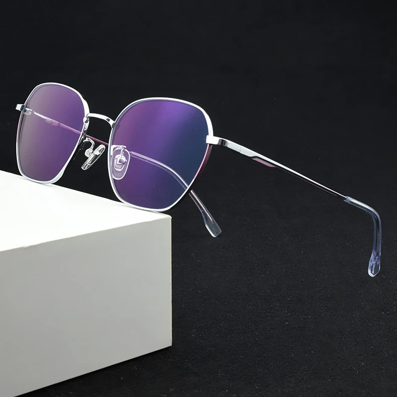 Ульсветильник Кая оправа для очков с синим титановым покрытием Женские оправы