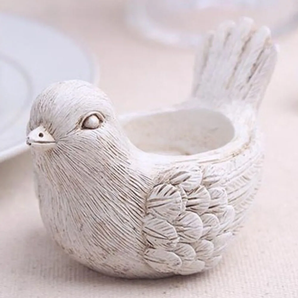 Ретро-подсвечник в виде слона для чая подсвечник Свадебный домашний декор птицы |