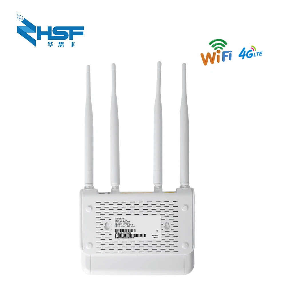 Cheap 300Mbps Wireless 4G LTE VPN Router CPE 3G/4G LTE Mobile Wifi Hotspot With Sim Card Slot 4Pcs External Antenna Up 32Users