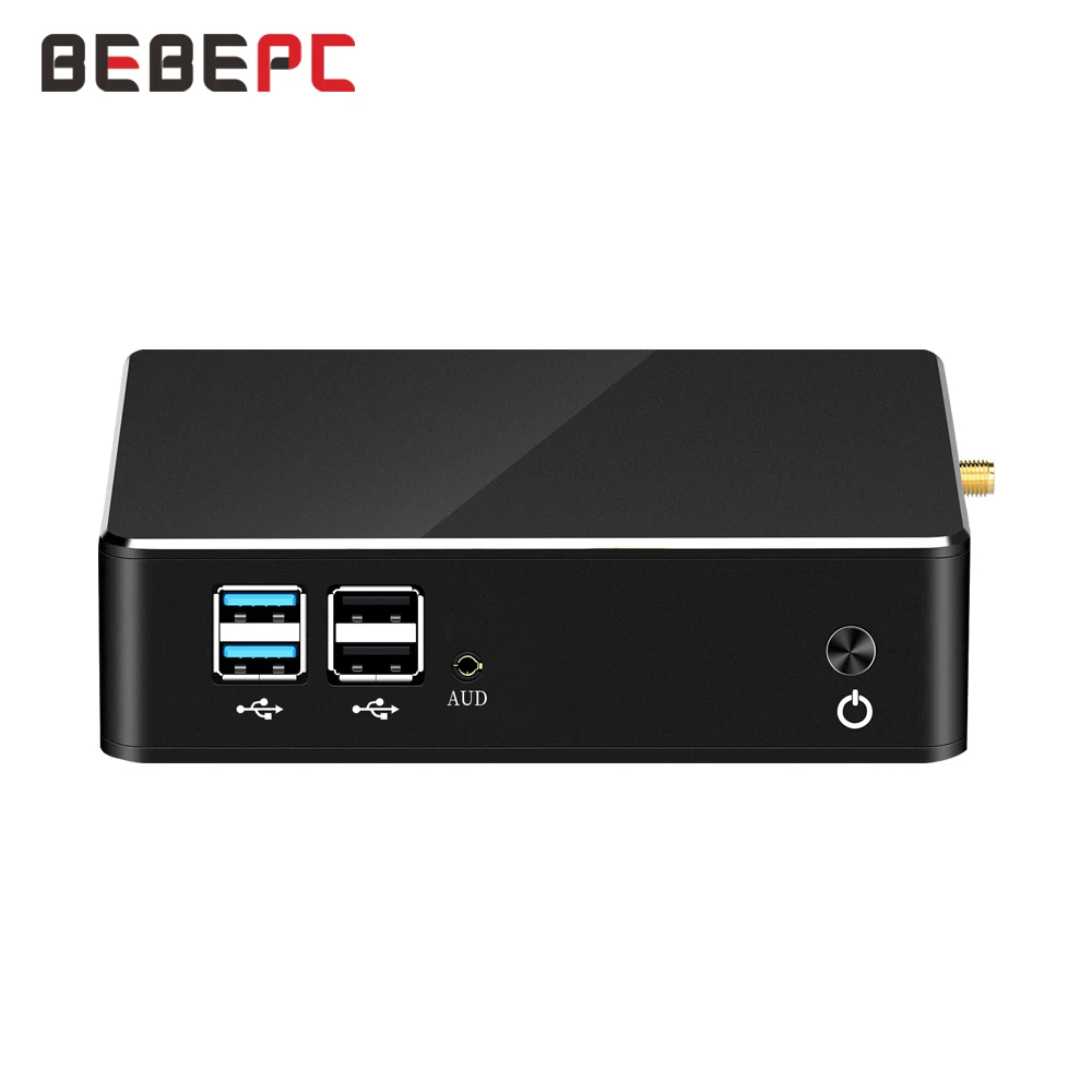 Мини ПК BEBEPC 8 го поколения Intel Core i5 8265 DDR4 2 * RAM HDMI 60 Гц DP M.2 SSD 6 USB мини компьютер 4K