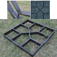 diy path maker hexagon hole shape garden path concrete plastic brick mold paving pavement walkway molds for patio yard garden
