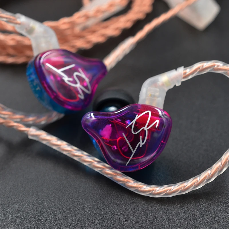 KZ ZST 1DD + 1BA Гибридный в ухо наушник двойной драйвер HiFi Бег спортивные мониторы