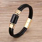 2020 браслет из круглого натурального камня для мужчин, браслеты из натуральной кожи, ювелирные изделия из нержавеющей стали, мужские браслеты из камня, подарок