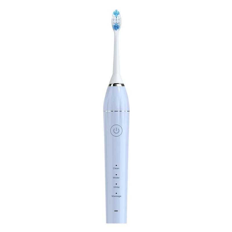 

Smart Timer Sonic Electric Toothbrushes for Adults Wireless charging Rechargeable IPX7 Waterproof With Brush Head