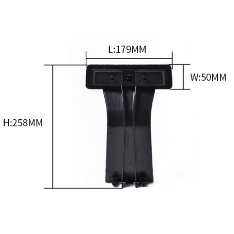 Прозрачный 6 Led задний 3-й тормозной светильник третий подходит для Jeep Wrangler Jk Sport