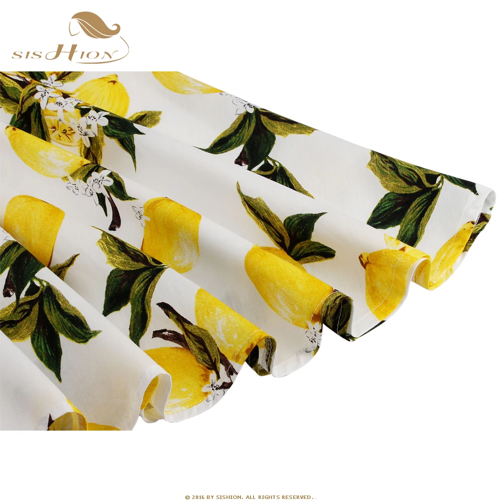 Женская хлопковая юбка sision трапециевидная винтажная ретро-юбка черного белого