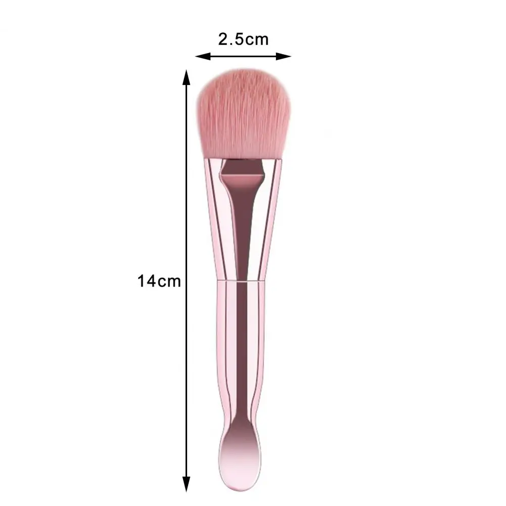 

Masque Brush Double Ended Clean Easily Plastic Silicone Masque Applicator Brush for Makeup