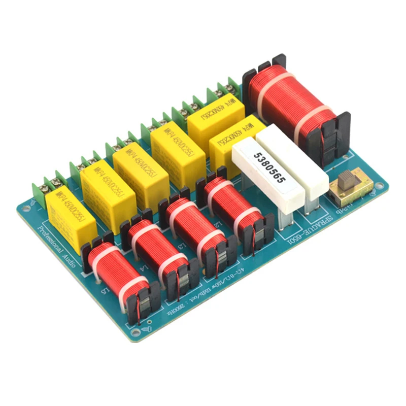 Высокомощный динамик 300 Вт 5-полосный кроссоверный аудиопередатчик высоких и