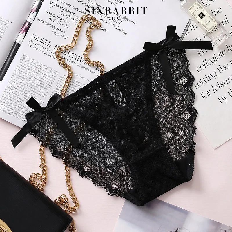 BEFORW Лето Супер тонкий трусы женские Милый Лук Низкая талия кружевной трусики