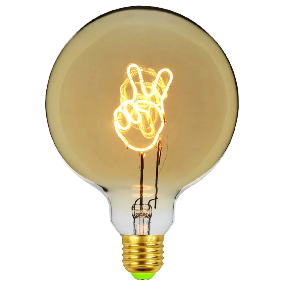 Марочные шарики edison домашняя декоративная светодиодная лампа накаливания 4 Вт с