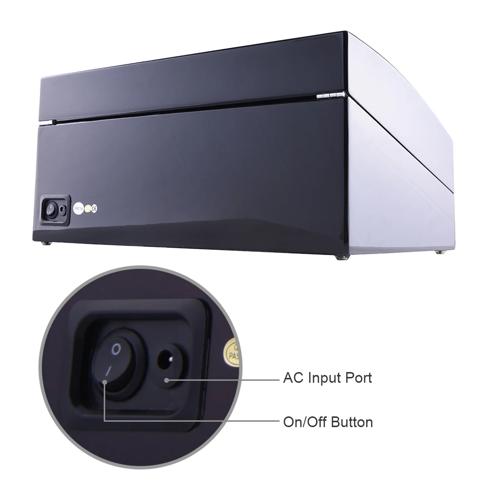 XTELARY черное дерево 4 + 6 намотка для часов (R2462EB)|Заводные головки часов| |